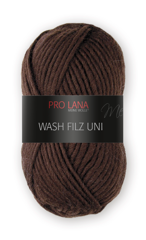 Wash-Filz von Pro Lana 0110 - braun