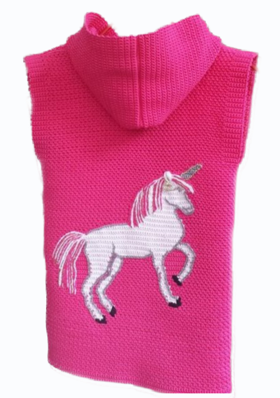 Kinderjacke Einhorn Mädchentraum 