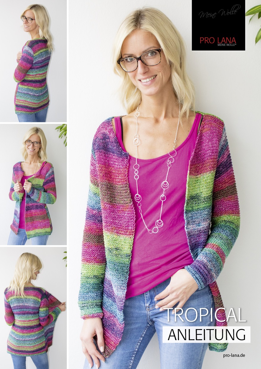 Strickjacke Tropical 