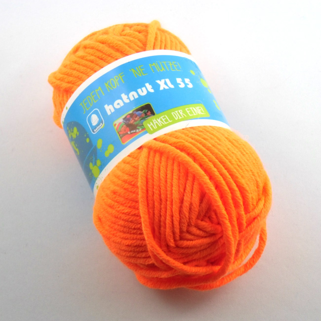 hatnut XL von Pro Lana 0081 - neon orange