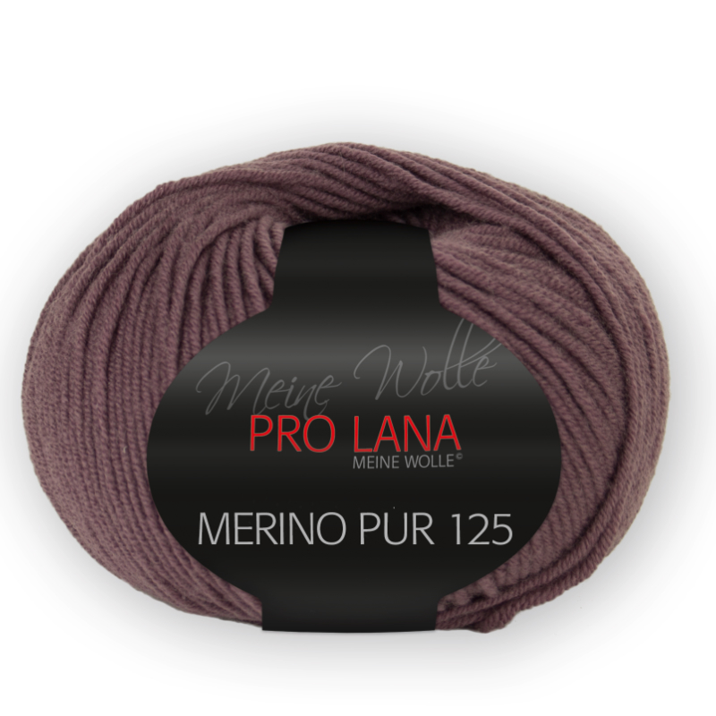 Merino Pur 125 von Pro Lana 0040 - dunkles altrosa