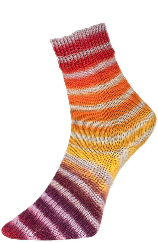 Paint Socks von Woolly Hugs 0200 - gelb / orange