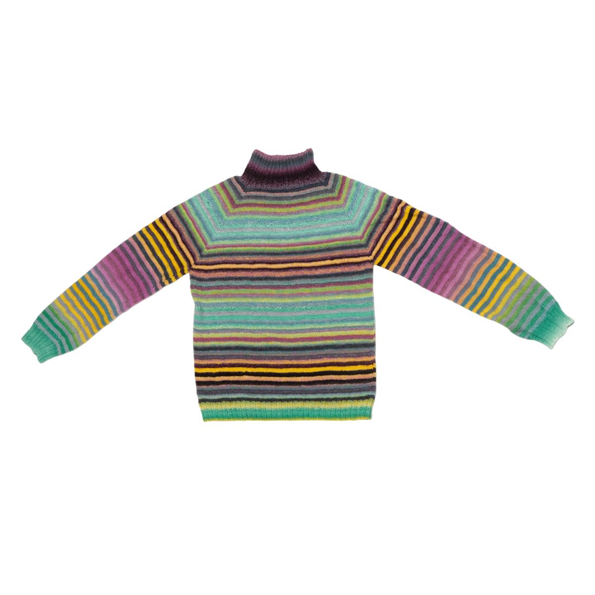 Pullover "Stripes" | Anleitungsheft + Wolle Zauberball® | Stricken