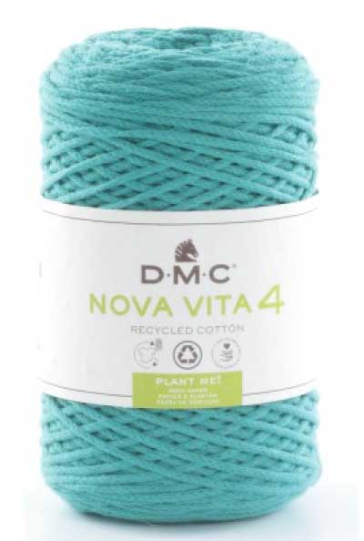 Eco Vita 4 Häkel- Makramee und Strickgarn von DMC 0089 - türkis