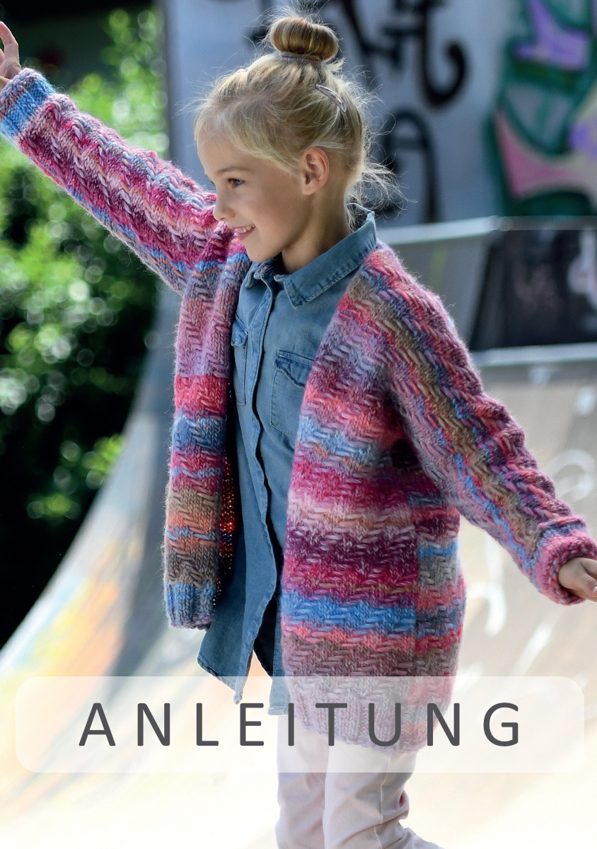 Kimonojacke | Anleitung als PDF | Stricken | ONline