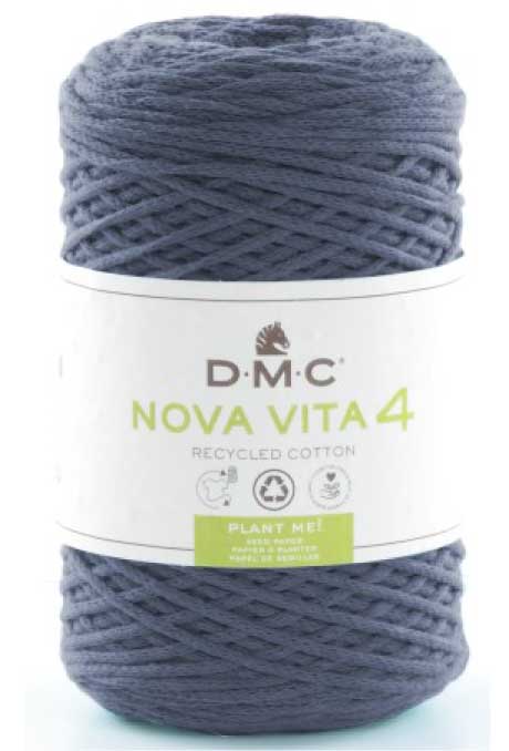 Eco Vita 4 Häkel- Makramee und Strickgarn von DMC 0077 - jeansblau